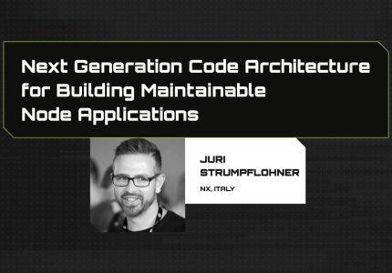 Next Generation Code Architecture for Building Maintainable Node Applications