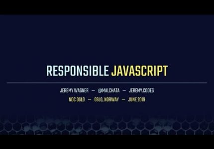 Responsible JavaScript